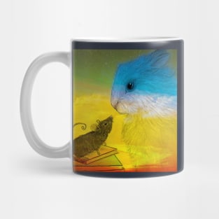 Kindred Spirits Mouse and Rabbit Mug